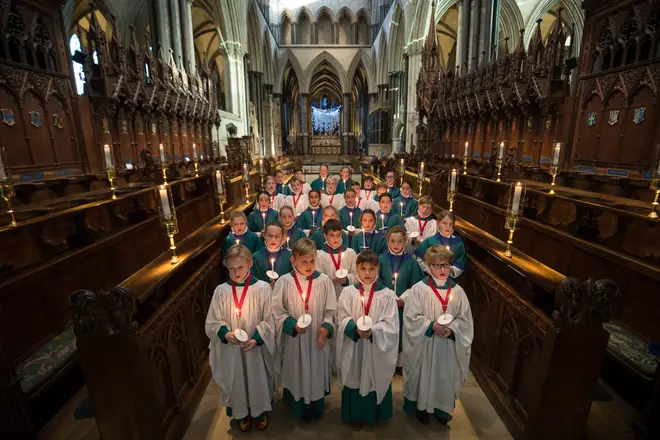 Salisbury Cathedral Choir choristers