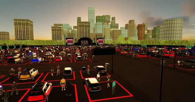 The drive-in event had envisioned a new kind of music experience