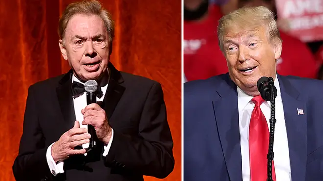 Andrew Lloyd Webber and Donald Trump