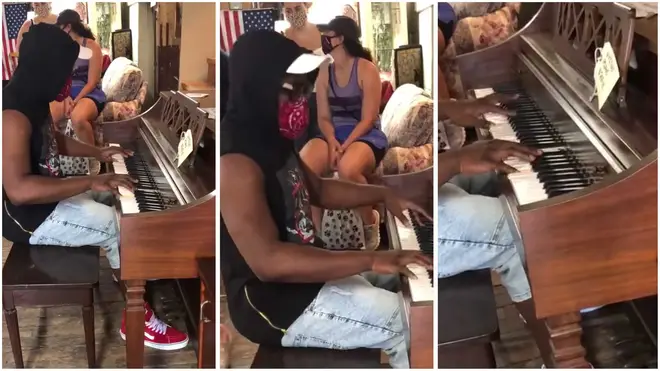 Mystery pianist goes to antique store, plays for the Internet, comes out with a free piano