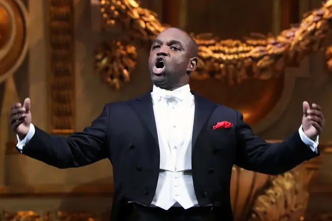 Tenor Lawrence Brownlee is the only black recipient of the Richard Tucker Award