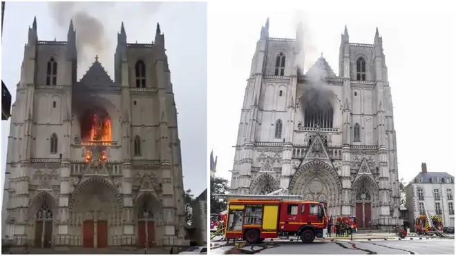Church volunteer confesses to setting fire to Nantes Cathedral organs
