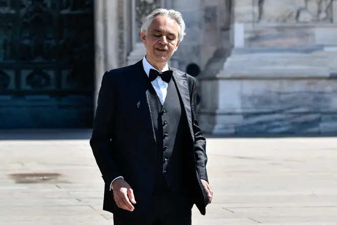 Bocelli says he violated the ban on going out during Italy’s lockdown.