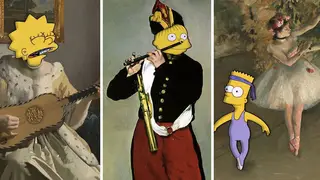 Classical art plus The Simpsons is the combo we didn’t know we needed