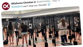 The choir deleted the video after it amassed over 100 comments