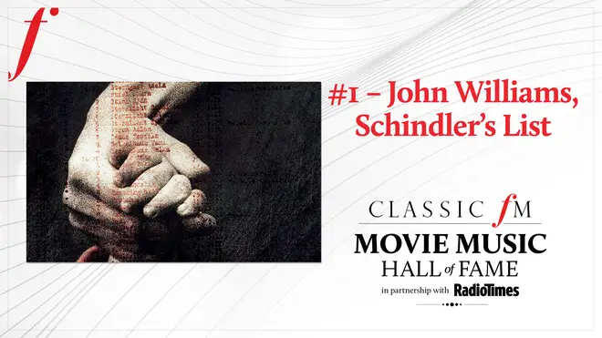 John Williams’ ‘Schindler’s List’ voted No. 1 in the Classic FM Movie Music Hall of Fame