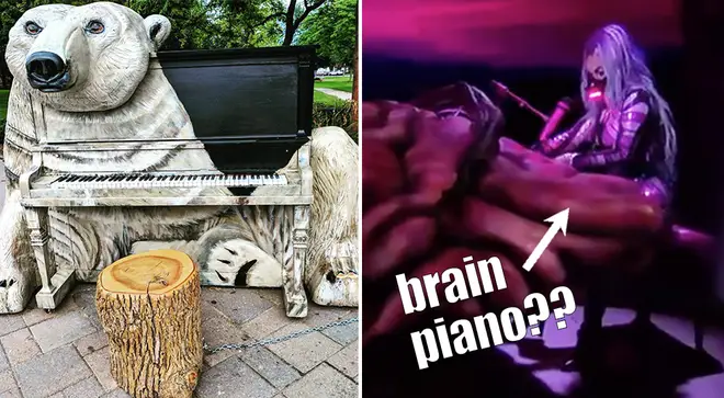From bear pianos to Gaga's VMA brainchild...