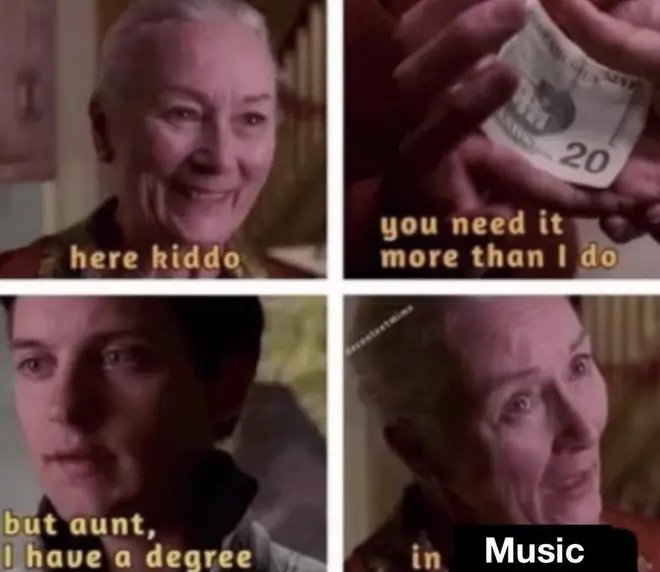 Music degrees meme