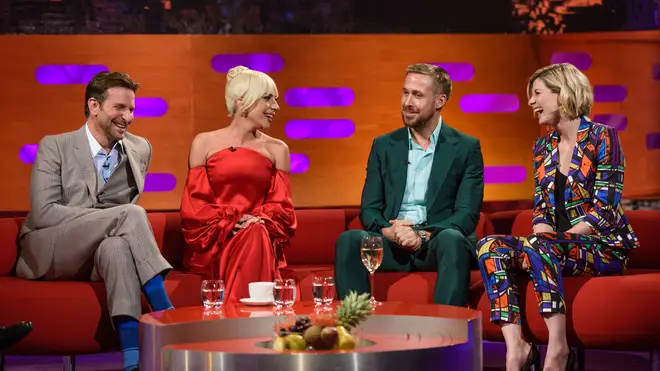 Bradley Cooper, Lady Gaga, Ryan Gosling and Jodie Whittaker on The Graham Norton Show