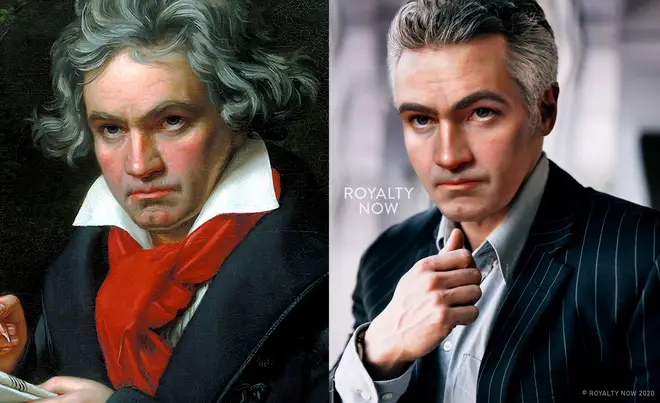 A digital artist has made a modernised Beethoven