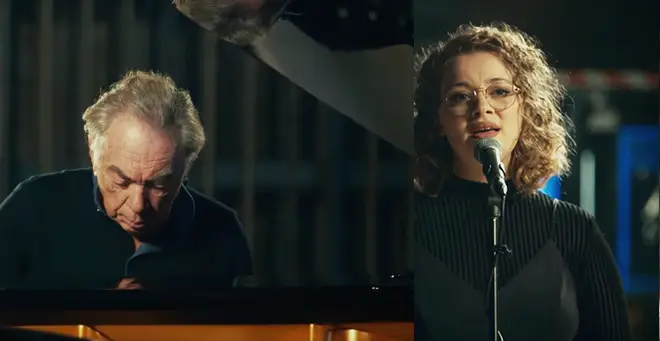 Andrew Lloyd Webber and Carrie Hope Fletcher perform ‘Far Too Late’