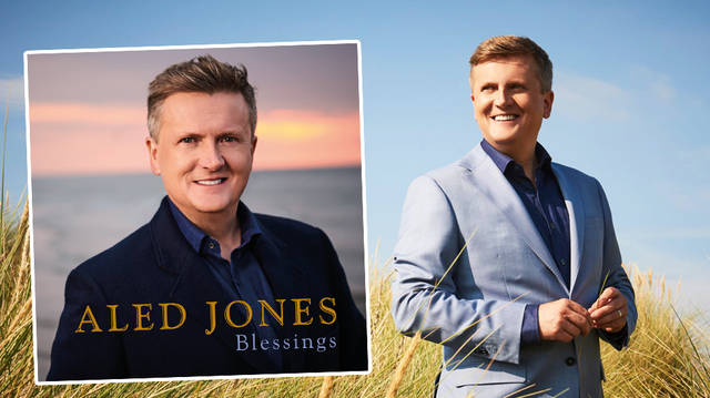Aled Jones is released a new album titled 'Blessings'