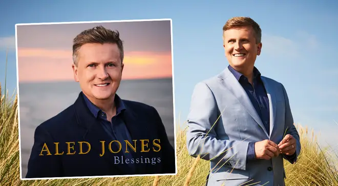 Aled Jones is released a new album titled 'Blessings'