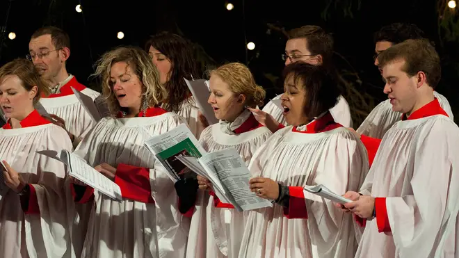 St Martin in the Fields choir sings at Christmas