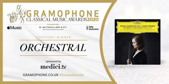 Gramophone Awards 2020 Orchestral Category Winner