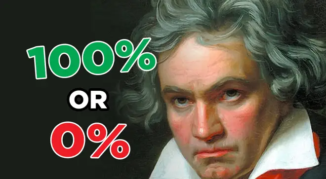 What percent Beethoven are you?
