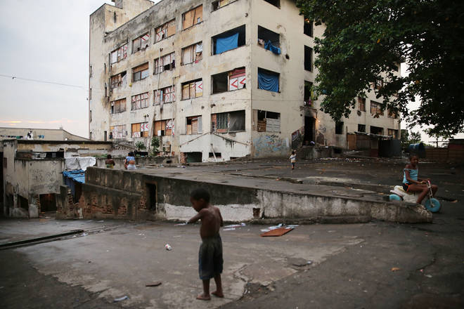 The favelas of Rio De Janeiro