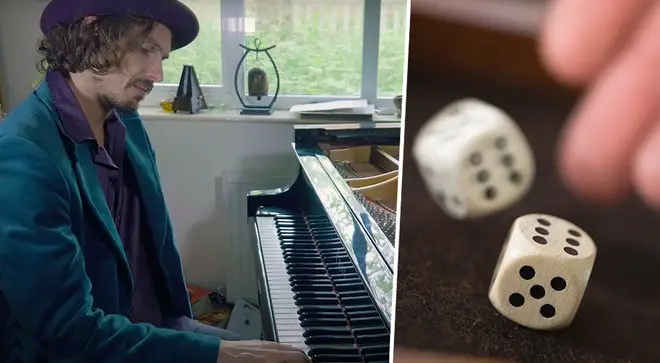 Edward Chilvers is using dice to compose music