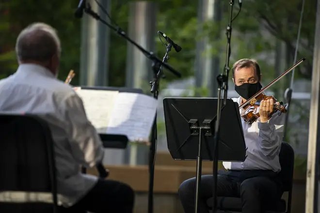 Minnesota Orchestra plays for the first since the pandemic shutdown