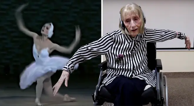 Ballerina with Alzheimer’s listens to Swan Lake, all comes back to her