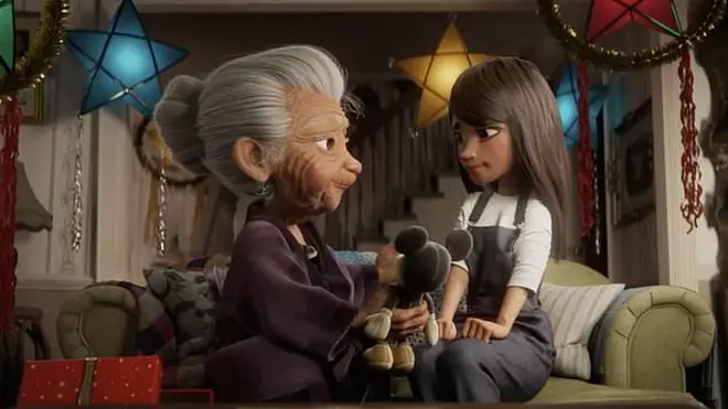 Disney's Christmas advert centres on a grandmother and her granddaughter