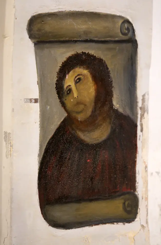 The Ecce Homo is now dubbed the ‘Monkey Christ’ after its botched restoration