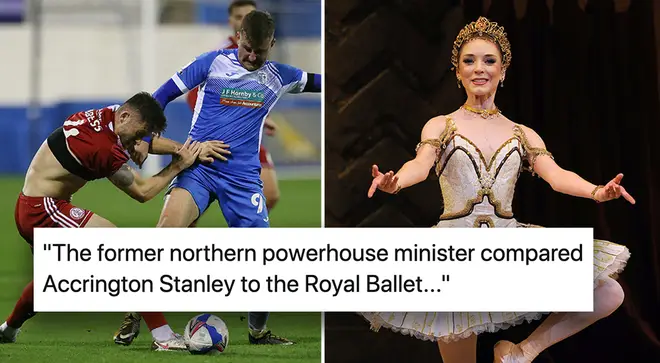 Andy Berry suggests 'northerners like football, southerners prefer ballet'