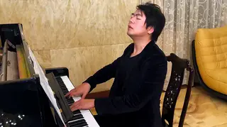 Lang Lang plays for the 'Global Citizen' concert