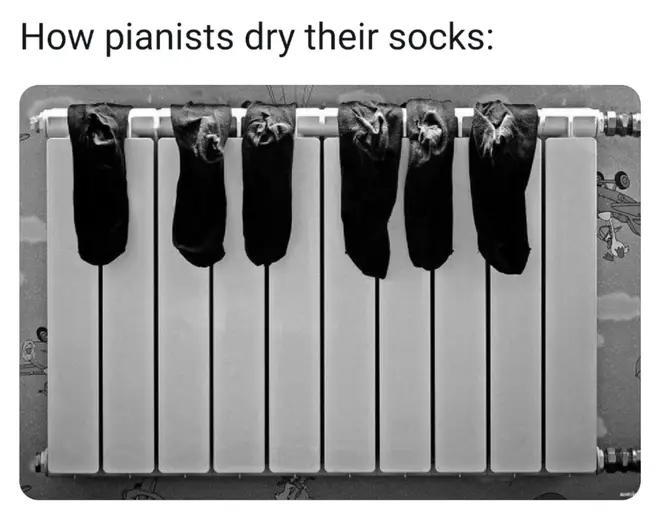 Piano socks