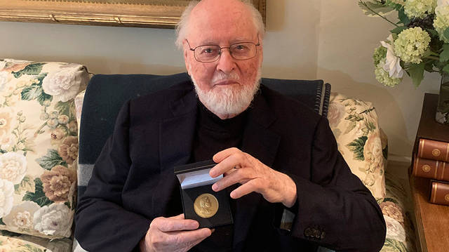 John Williams receives RPS Gold Medal award