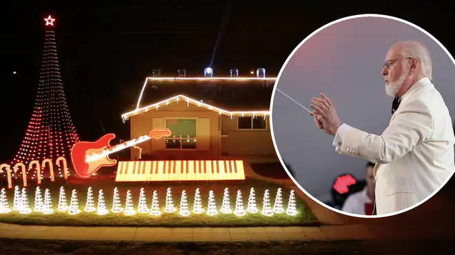 This house has epic Christmas lights perfectly set to the Star Wars soundtrack