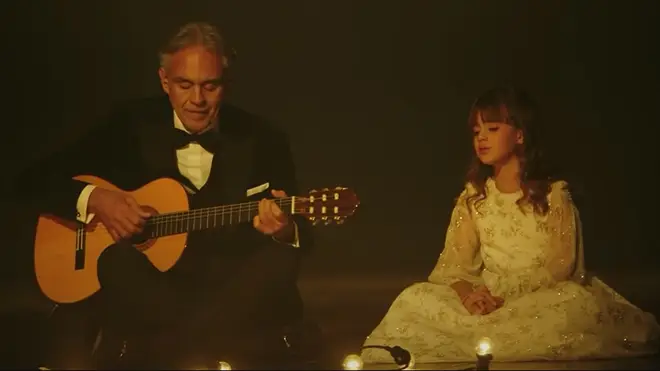 A poignant duet from Andrea and Virginia Bocelli