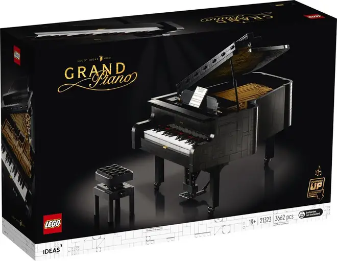 LEGO releases a grand piano set