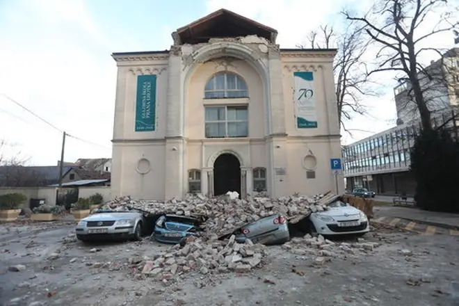 Croatia music school suffers heavy damage