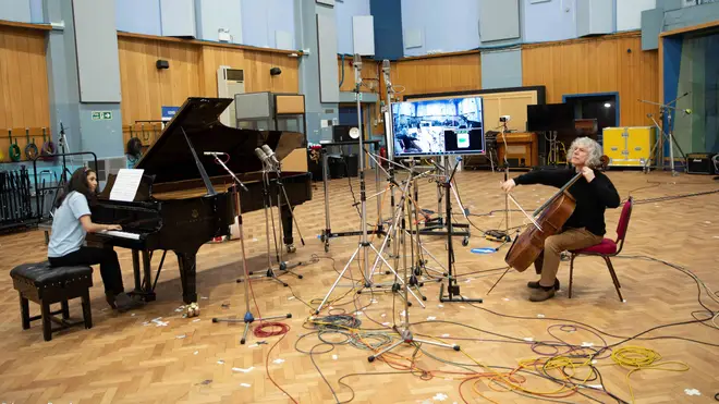 Cellist Steven Isserlis and pianist Mishka Rushdie Momen perform Debbie Wiseman’s ‘A Lustre to this Day’