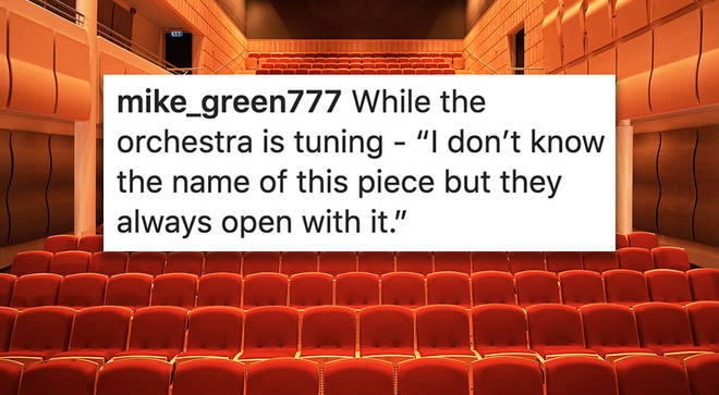 Funniest comments at a classical concert