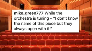 Funniest comments at a classical concert