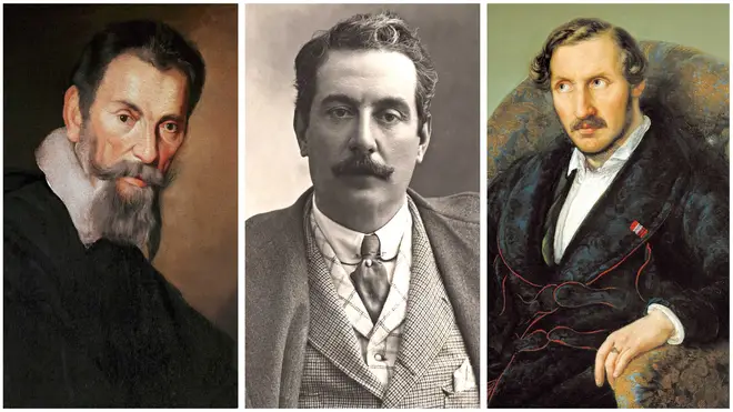 Great opera composers: Monteverdi, Puccini, Donizetti