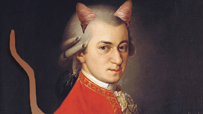 Mozart apparently liked to imitate cats