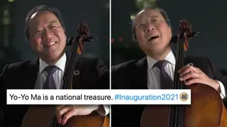 Yo-Yo Ma plays poignant ‘Amazing Grace’ at Biden inauguration concert
