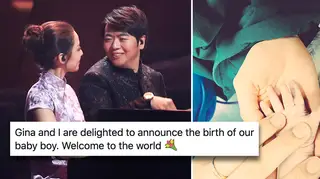 Pianists Lang Lang and Gina Alice Redlinger have had a baby boy