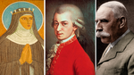 Hildegard von Bingen, Wolfgang Amadeus Mozart and Edward Elgar among the greatest composers in classical music history.
