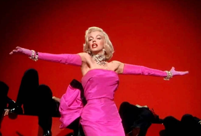 Marilyn Monroe singing 'Diamonds are a Girl's Best Friend'