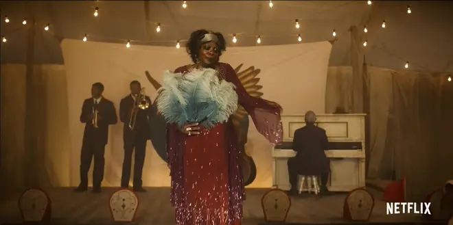 Viola Davis stars as ‘Mother of the Blues’ Ma Rainey in Ma Rainey’s Black Bottom on Netflix.