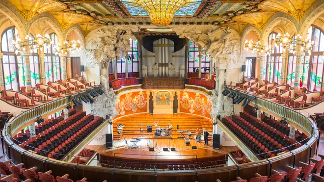 Historic Barcelona concert hall ‘stoned’ by anti-establishment groups