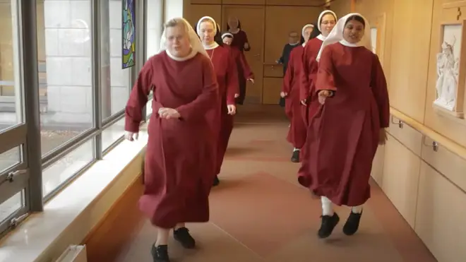 Dublin nuns perform viral Jerusalema dance challenge