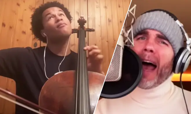 Sheku Kanneh-Mason and Gary Barlow duet on ‘Hallelujah’