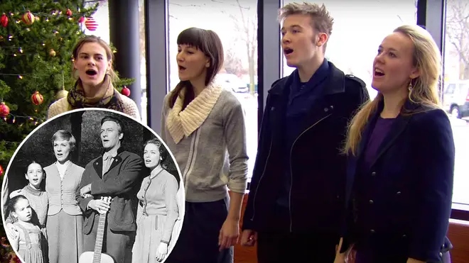 Real-life von Trapp great grandchildren sing a breathtaking impromptu ‘Edelweiss’