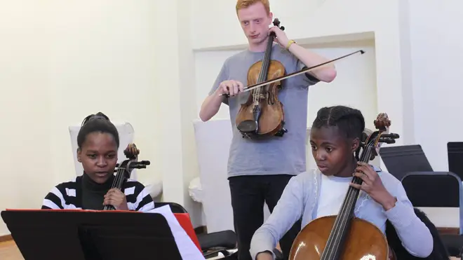 ARCO provides music education for children in South Africa