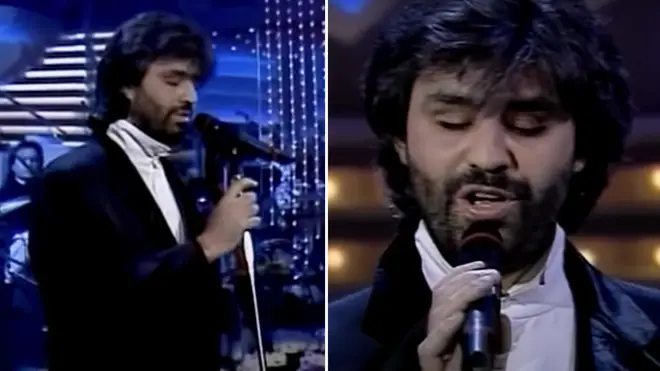 When the world saw a young Andrea Bocelli sing ‘Con te partirò’ for the very first time